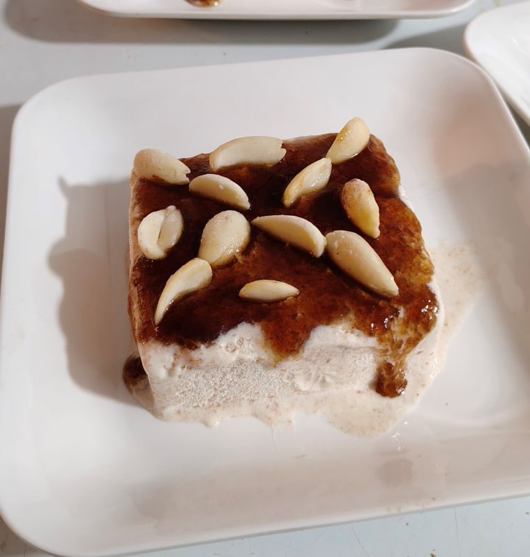 Chikku with Almond