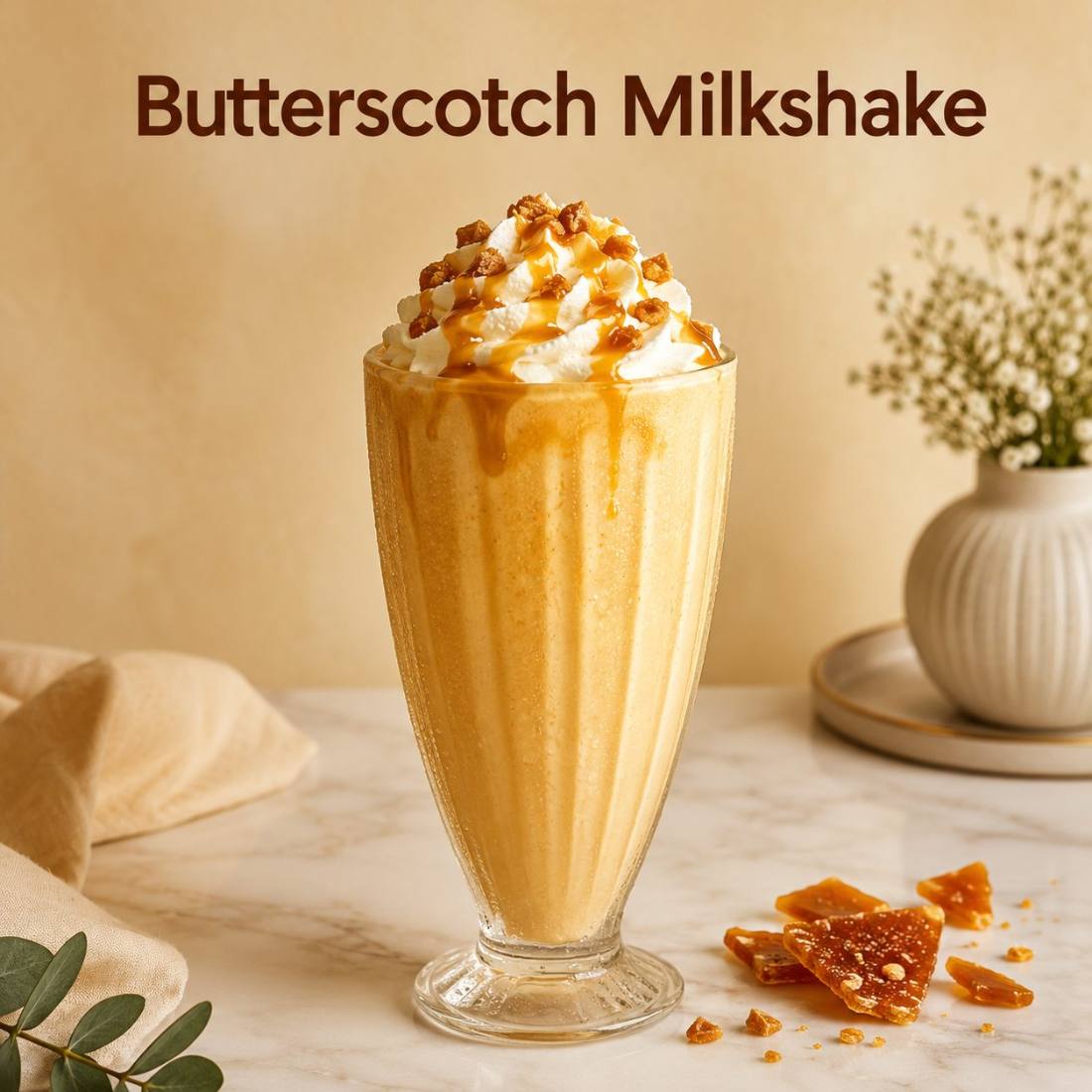 Butterscotch Milkshake