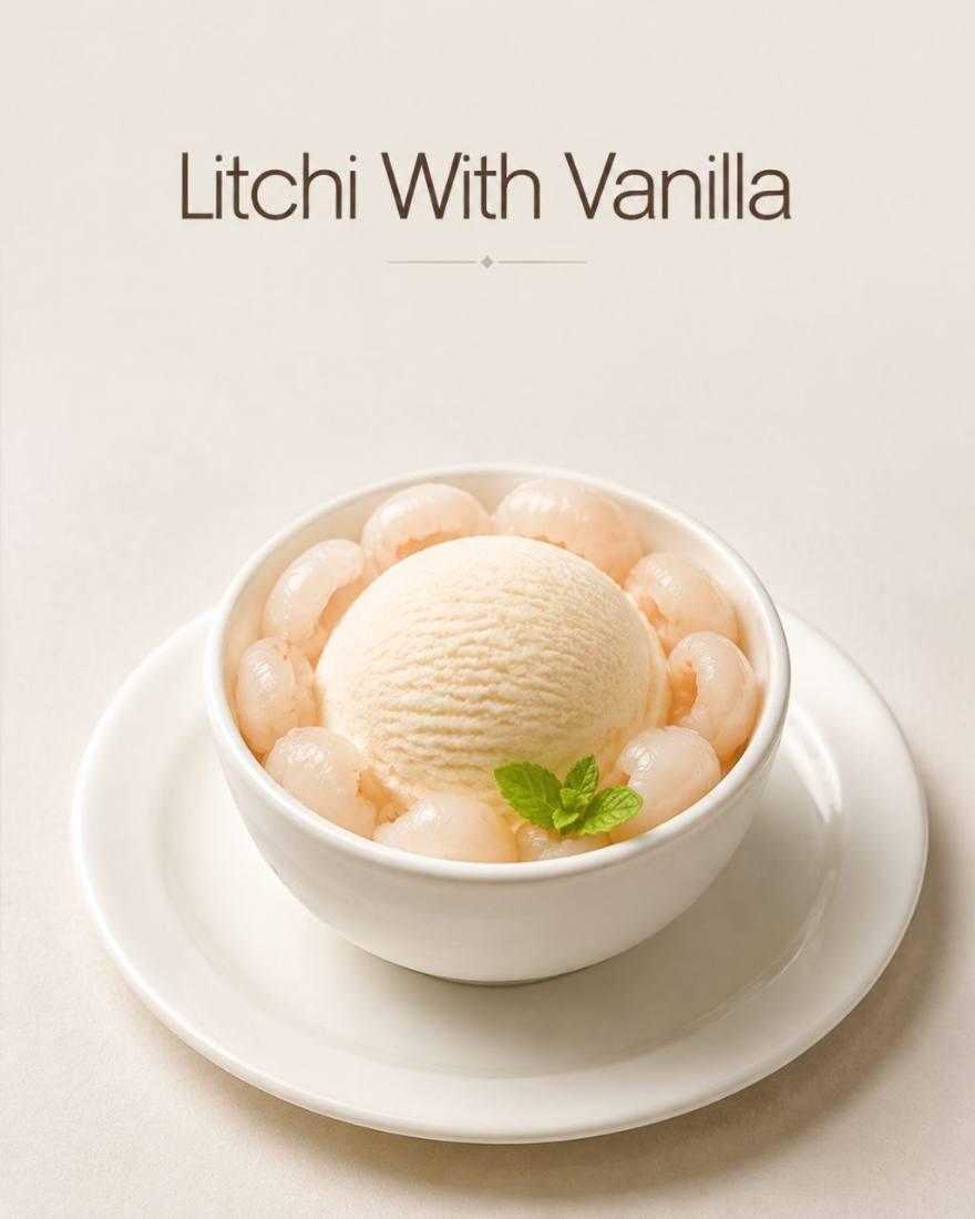 Litchi With vanila