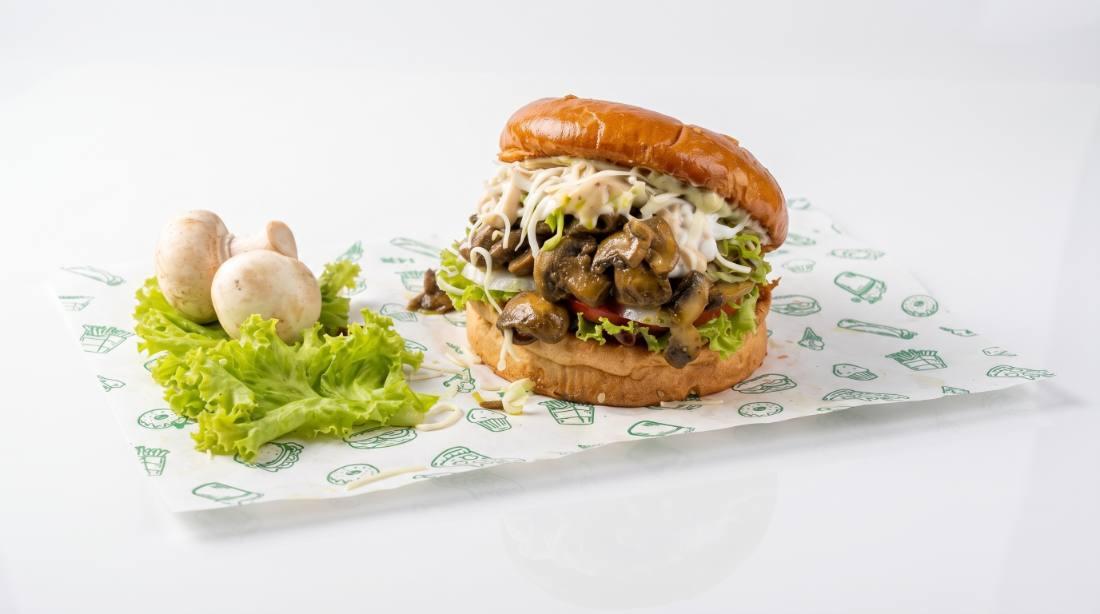 Mushroom Doner Burger