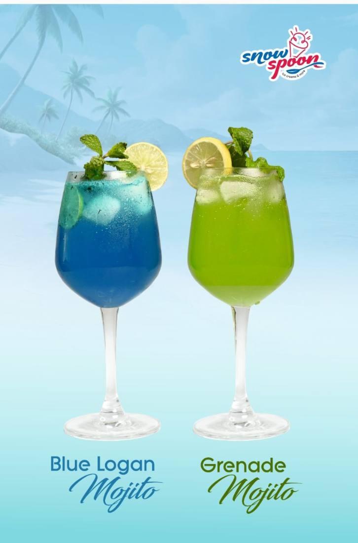 Blue Lagoon Mojito