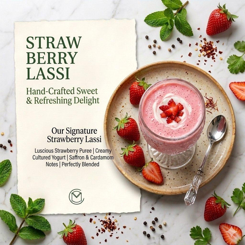 Strawberry Lassi