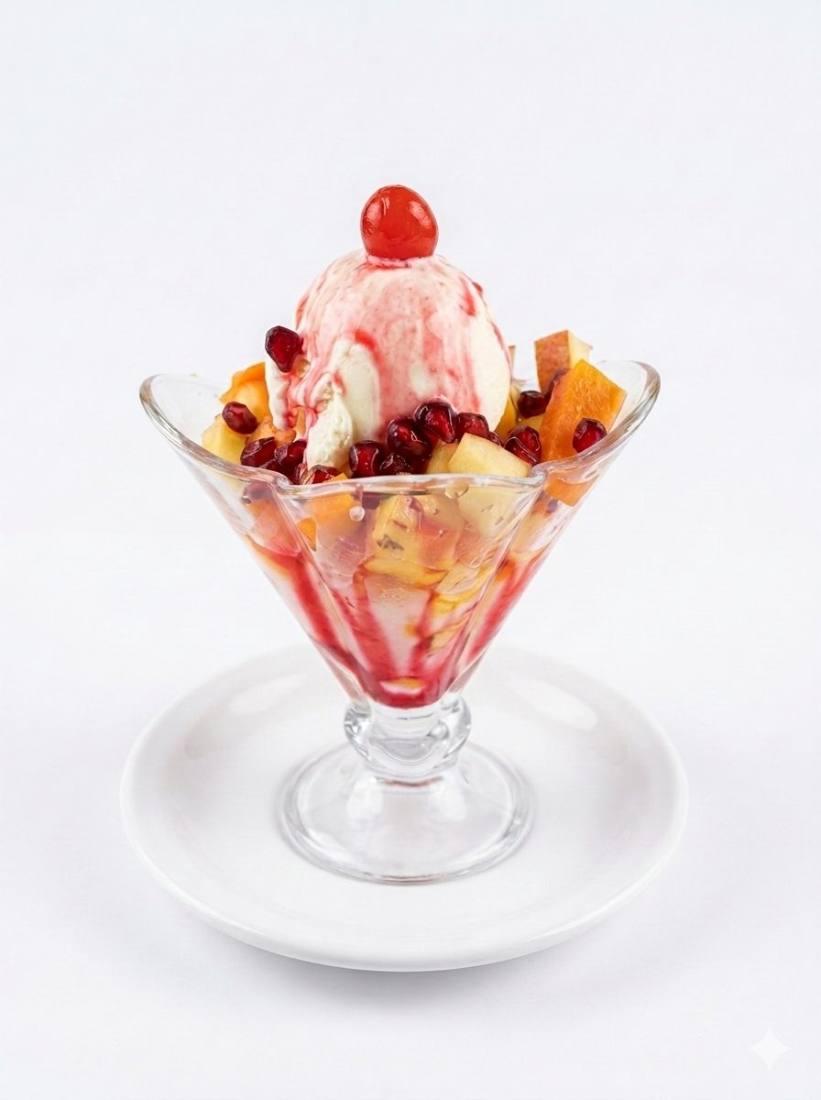 Fruit Salad With vanila