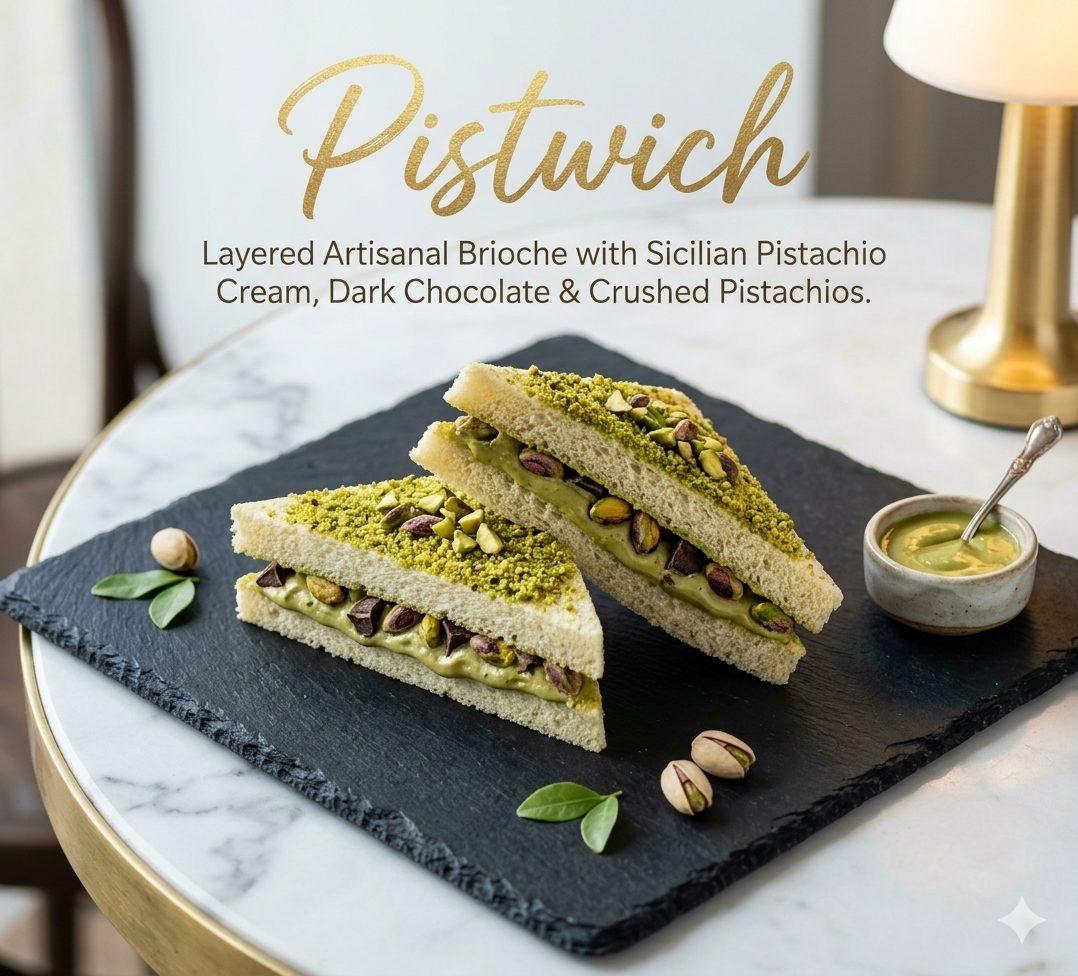 Pistachio Ice Cream Sandwich