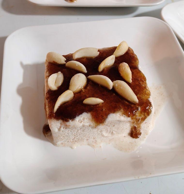 Chikku with Almond