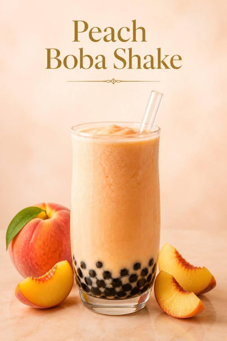Peach Boba