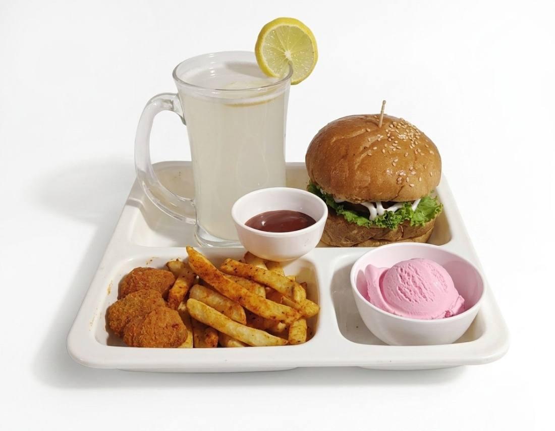 Snow Spoon Burger Combo